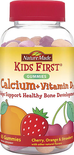 莱萃美Nature Made Kids First钙+维生素D3软糖