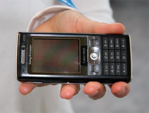 索爱k790手机（唯一一款内置独立显卡的手机）