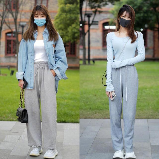 穿“小白鞋”的时候，怎么搭配更时髦显高？搭这3条裤子，很实用